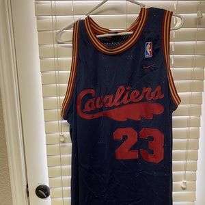 ‘72 Nike Cleveland Cavs Jersey LeBron James Jersey